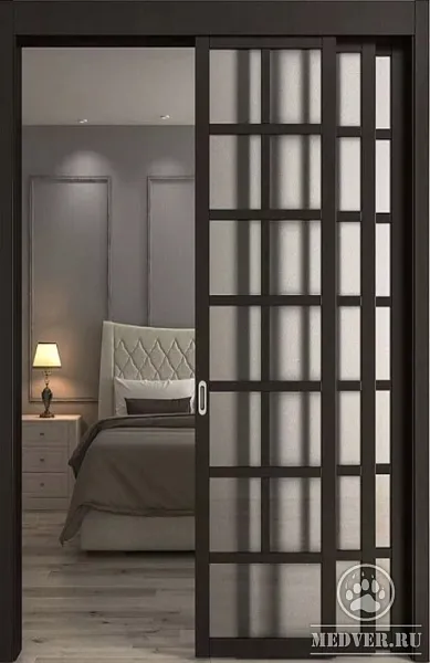 Межкомнатная дверь купе - 125